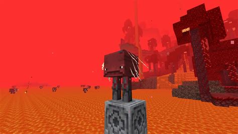 How To Ride The Strider New Mob Added In The Nether Update For Minecraft Happy Gamer