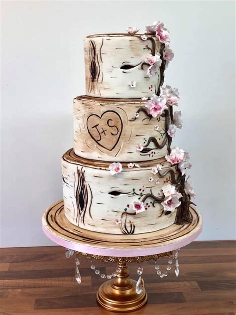 May you be blessed with joyful love. Rustic Wedding Cakes We're Loving | weddingsonline