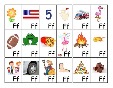 Wiggle, Poke, Giggle, Zoom Letter F preschool activities