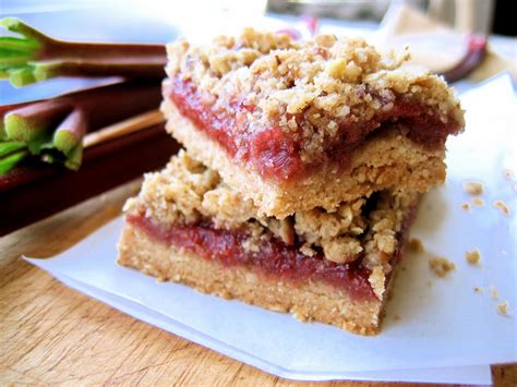 Rhubarb Crumb Bars The Bojon Gourmet