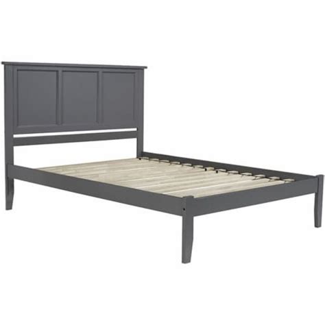 Bowery Hill Classic Solid Wood Platform King Bed In Gray 1 Ralphs