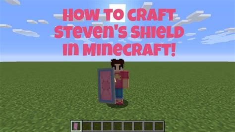 How To Craft Stevens Shield In Mineraft Steven Universe Amino