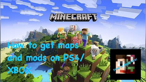 How To Use Maps And Mods On Minecraft Ps4xbox Youtube