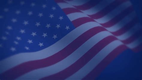 Usa American Flag Waving Loop Background Youtube