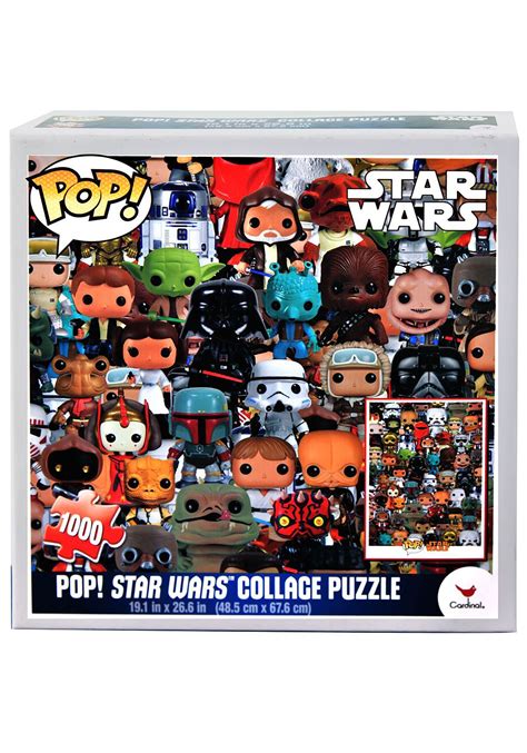 Join the puzzle club and receive a new jigsaw puzzle every month as long as your membership is active. Funko POP! Star Wars 1000-Piece Jigsaw Puzzle
