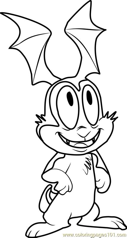Bunnicula printable coloring page for kids and adults | Coloring pages