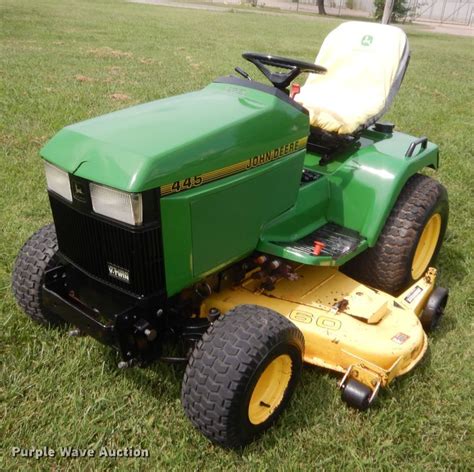 John Deere 445 Lawn Mower In Oklahoma City Ok Item Hb9279 Sold