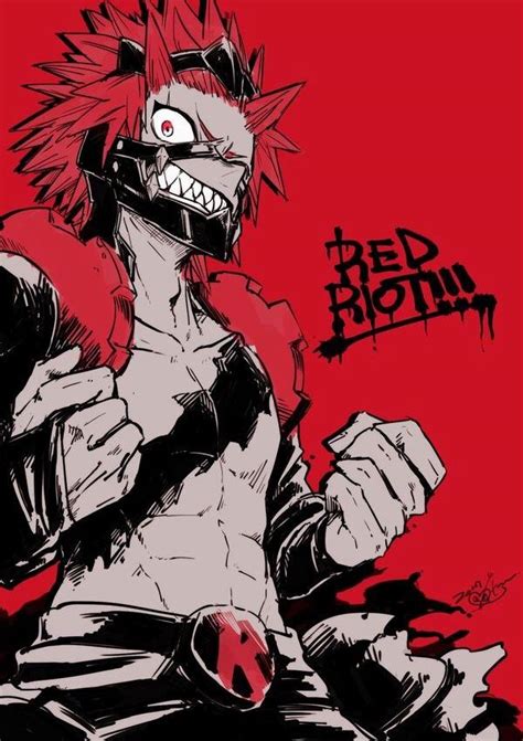 Kirishima Red Riot Eijirou Rbokunoheroacademia