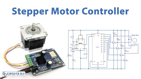 Stepper Motor Controller Schematic Circuit Diagram
