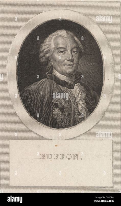 Georges Louis Leclerc Comte De Buffon 1707 1788 French Naturalist