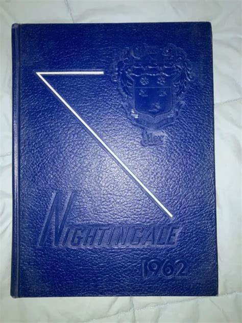 Vintage Yearbook Nightingale Nursing Yearbook 1962 Rex Hospital