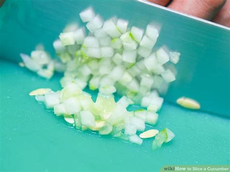 4 Ways To Slice A Cucumber Wikihow