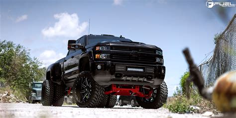 Pound The Pavement With This Silverado On Fuel Wheels