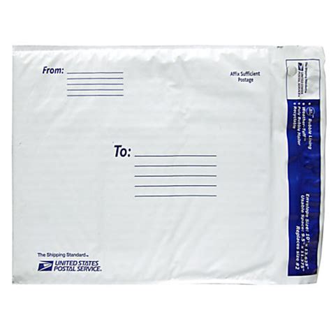 From $45.95 at the post office. USPS Premium Poly Bubble Mailer 2 10 x 13 58 White by ...