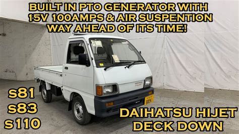 Jdm Kei Truck From The Future Comparing The Daihatsu Hijet Models In