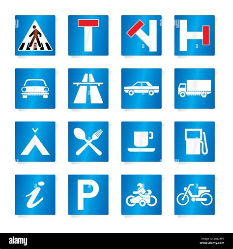 Traffic Road Signs Vector Format Stock Vector Image And Art Alamy