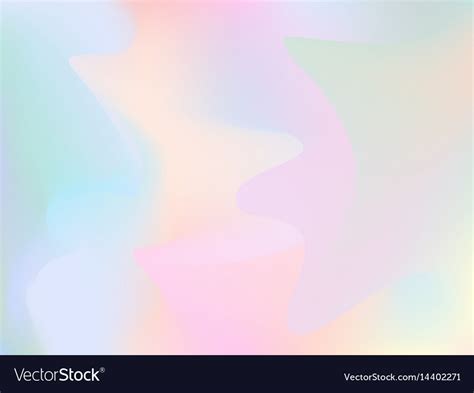 Blurry Holographic Background Iridescent Hologram Vector Image