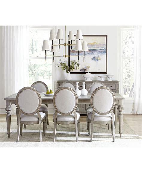 Either way, you can find just what you want at french country furniture usa. Furniture Elina Expandable Dining Furniture, 7-Pc. Set ...