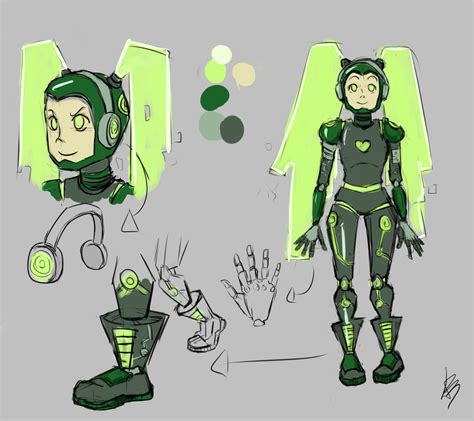 Android Character Design 1 By Leleyume On Deviantart