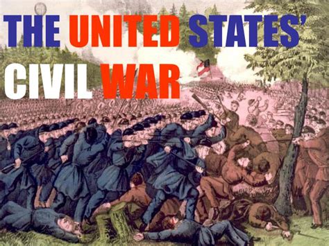 Ppt The United States Civil War Powerpoint Presentation Free