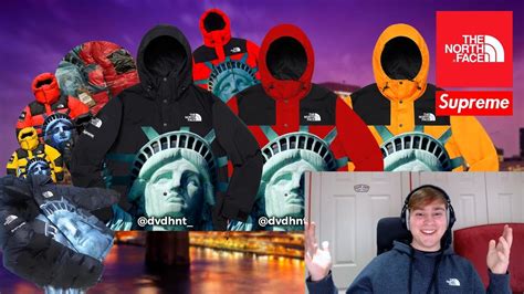Supreme Fw19 Week 10 Tnf Collab Leaks Mockups And Thoughts Youtube
