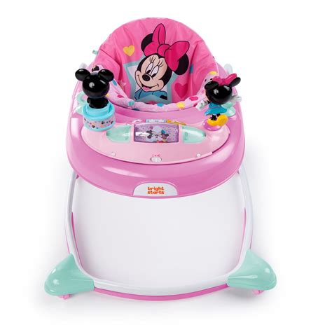 Bright Starts Disney Baby Minnie Mouse Baby Walker With Activity