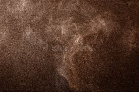 Brown Powder Splatted Stock Photo Image Of Colorful 97002012