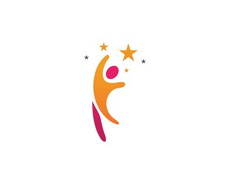 Star Logo Success People Template Vector Icon Illustration 580317
