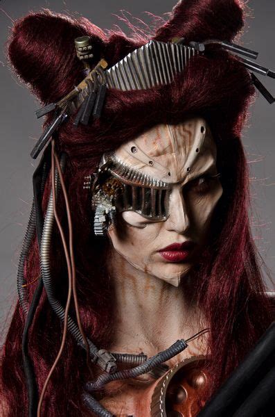 Nicoles Cyborg Face Off Makeup Face Off Syfy Movie Makeup