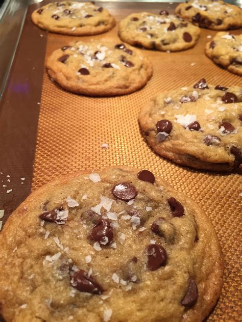 I Think I’ve Finally Nailed The Perfect Chocolate Chip Cookie With Flaky Salt Recipe Is In The