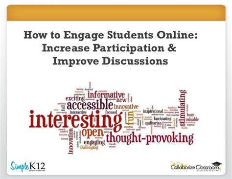 How To Engage Students Online Increase Participation And Improve Dis