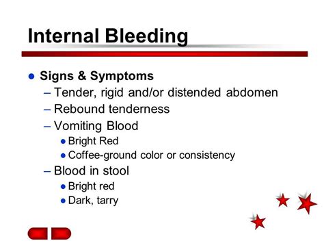Bleeding And Shock Chapter Ppt Download Internal Bleeding