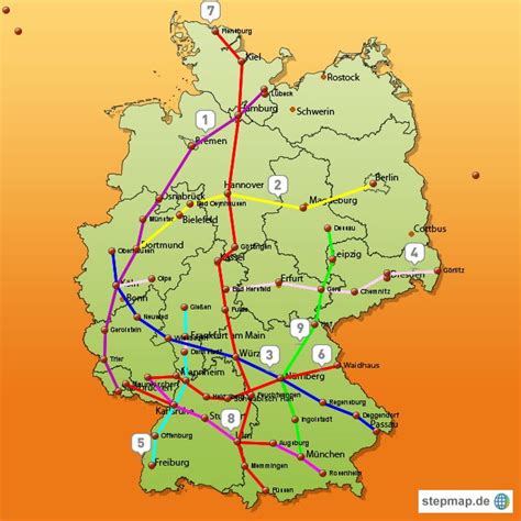 Nach vollendung der staatlichen einheit deutschlands am 3. Pin auf Geography