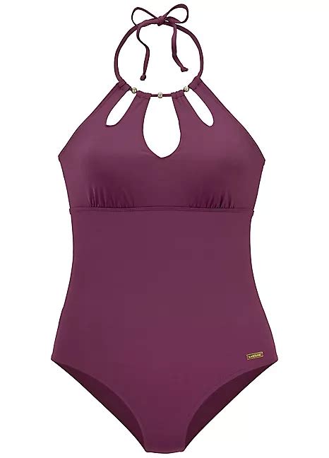 Burgundy Italy Swimsuit By Lascana Swimwear365