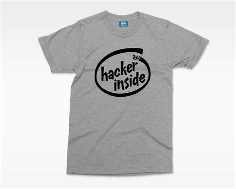Hacker Inside T Shirt Computer Hacker Coder T Hacking Etsy
