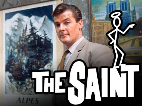Roger Moore As The Saint 1962 1969 The Saint Tv Series 60s Tv