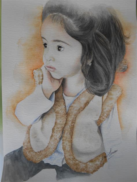 Retrato Em Aquarela Watercolor Portraits Pictures