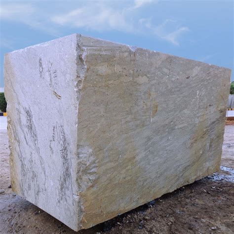 River White Granite Block In Standard And Popular Sizes