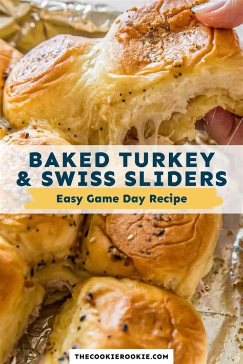 Turkey Sliders Recipe The Cookie Rookie