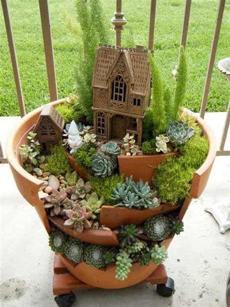 Awesome Clay Pot Mini Garden 1001 Gardens