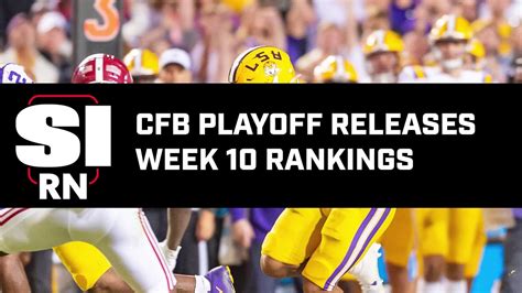 College Football Playoff Committee Reveals Week 11 Rankings Video