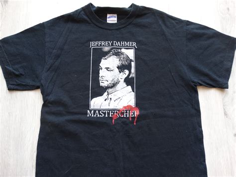 Vintage Jeffrey Dahmer Serial Killer Horror T Shirt Rare Etsy