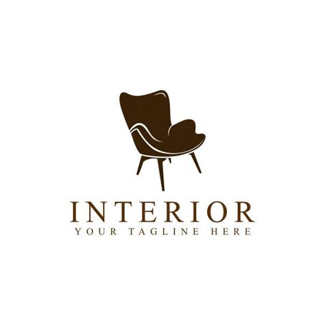 Premium Vector Chair Furniture Logo Logotipo De Loja Logotipo