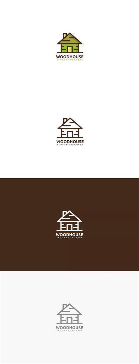 10 wood house logos ranked in order of popularity and relevancy. Wood House Logo by 3ab2ou on | Home logo, Logo templates ...