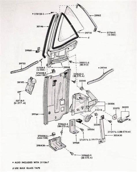 Diagram 67 Mustang Coupe Window Diagram Mydiagramonline