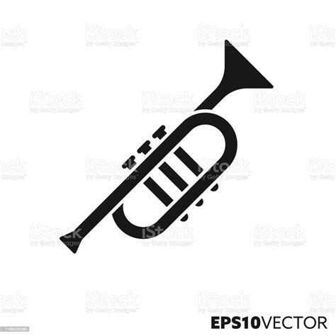 Ilustración De Icono De Línea Vectorial De Trompeta Y Más Vectores