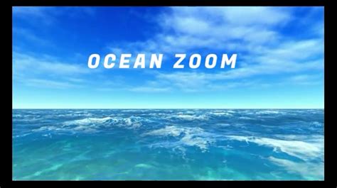 Copy Of Ocean Zoom Background Digitalaudio Postermywall