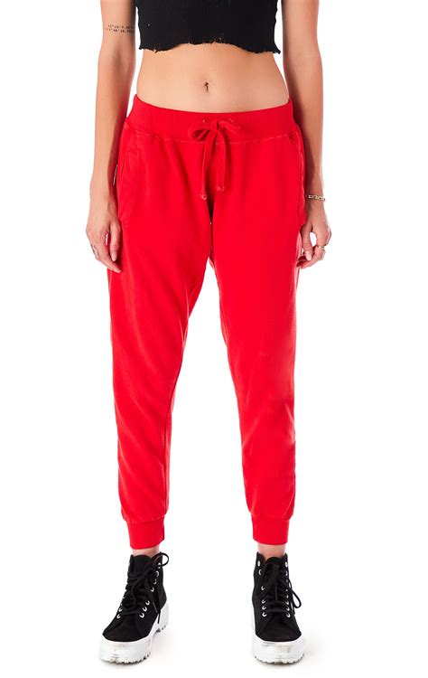 Red Sweatpants Lf Stores