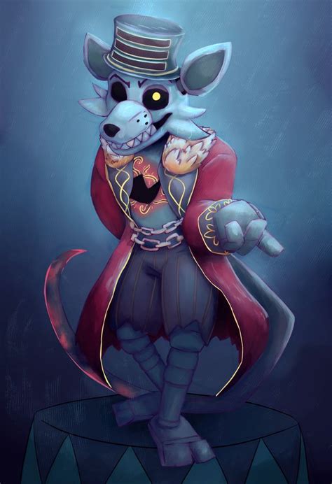 Ringmaster Foxy looks so cool, I had to draw him ...