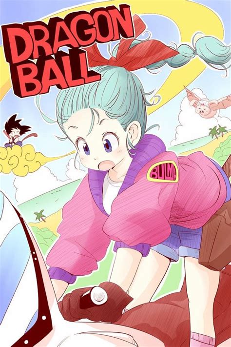 Bulma Goku And Oolong Dragon Ball Z Dragon Ball Cartoon Art Prints